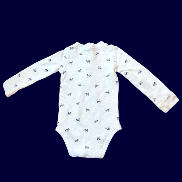 Carter’s Wolf Thermal Onesie 🐺 - Picture 3 of 5